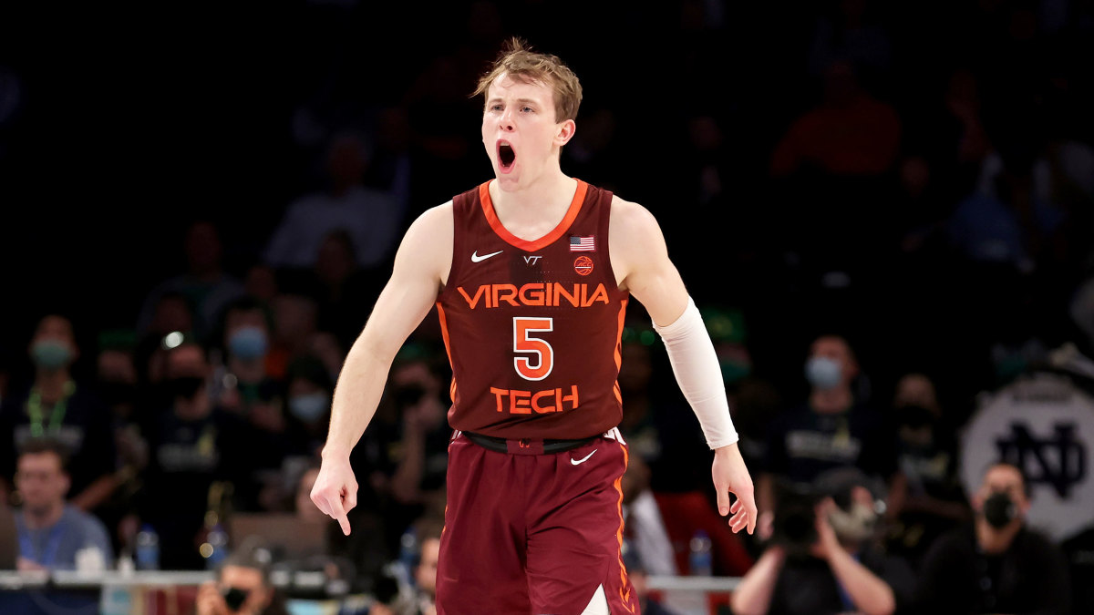 Virginia Tech guard Storm Murphy